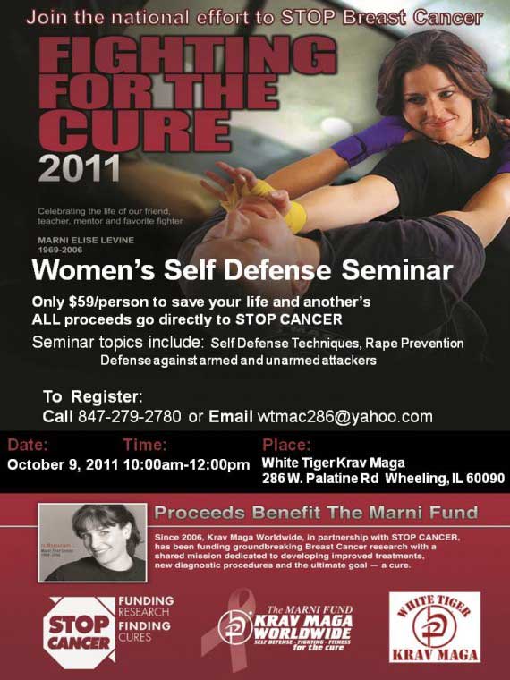 Stop Cancer Self Defense Seminar