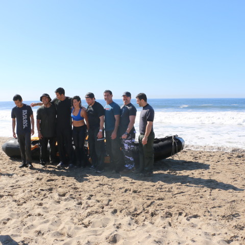 Sand and Sea raft training