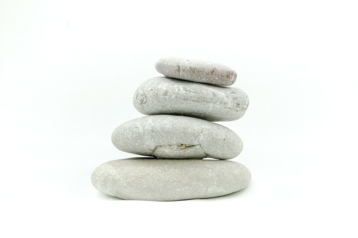 piled stones
