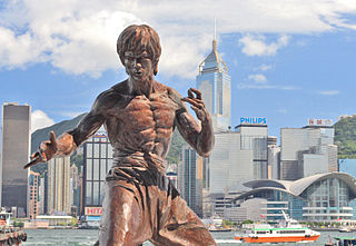 Bruce Lee - Hong Kong Statue