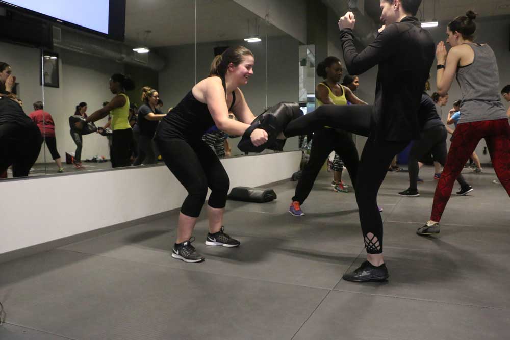 Krav Maga Women's self defense training
