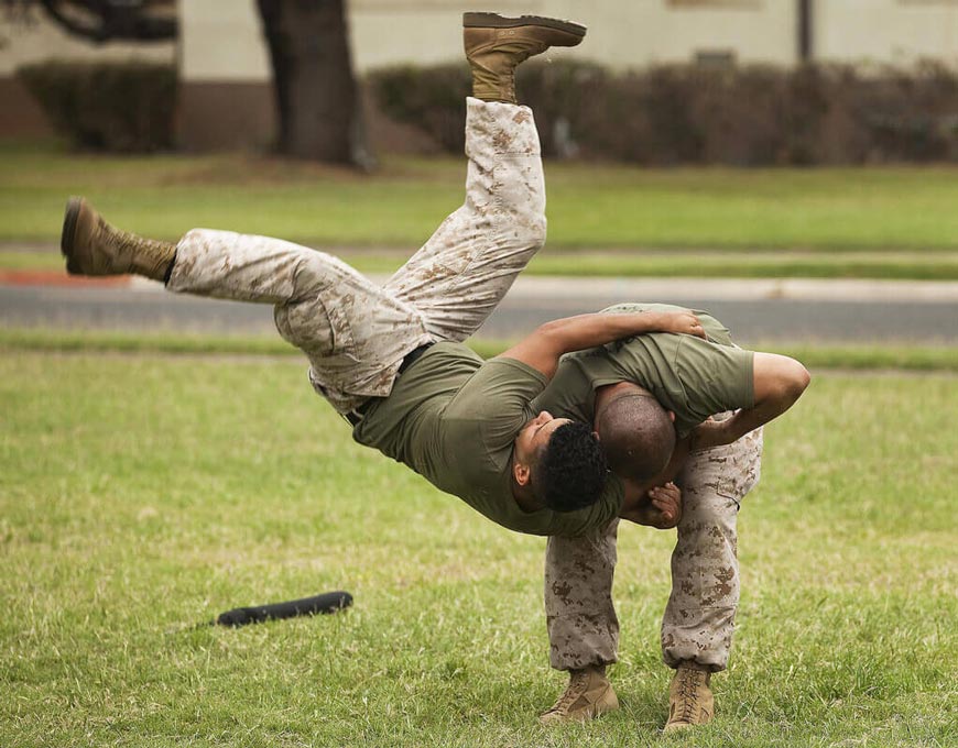 Top-level Marine instructors use martial arts workshop to renew, re-certify ethical warriors