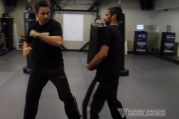 screenshot of a Krav Maga self-defense video